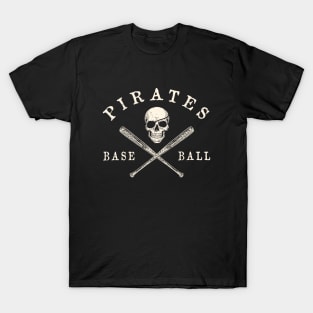 Pittsburgh Pirates Baseball by Buck Tee T-Shirt